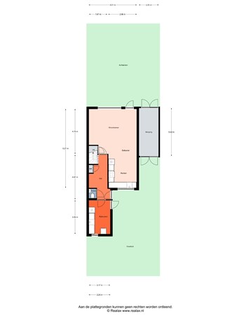 Floorplan - Bergeend 15, 3752 KN Bunschoten-Spakenburg